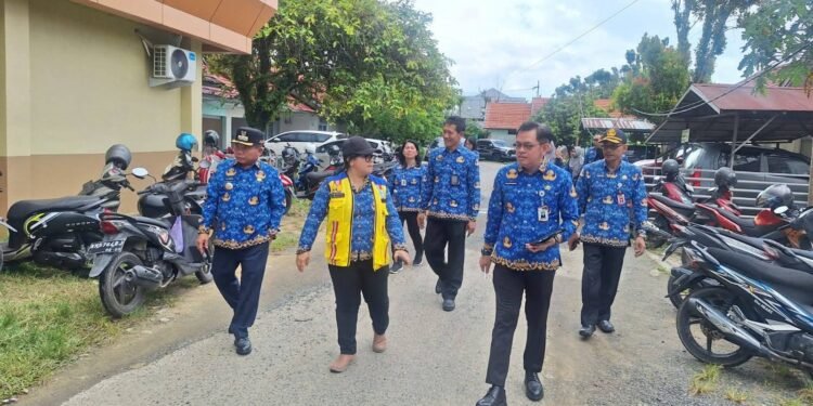 Bupati Kapuas Cek Perkembangan Rehabilitasi Fisik RSUD dr H Soemarno Sosroatmodjo