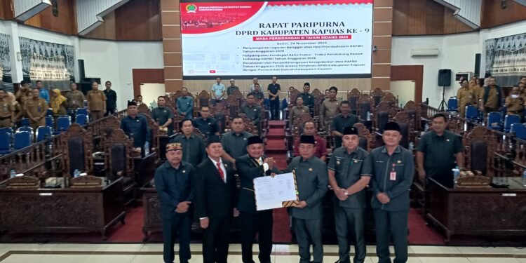 APBD Kapuas Tahun Anggaran 2026 Rp2,57 Triliun