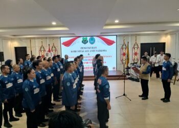 Komitmen Perangi Narkoba, Bupati Kapuas Kukuhkan Komunitas ASN Anti-narkoba 