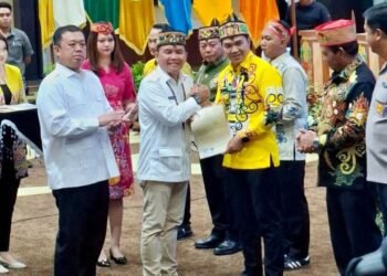 Bupati Pulang Pisau Hadiri Rakor Kebijakan Pertanahan dan Tata Ruang se-Kalteng, Terima Sertifikat Hak Pakai MPP