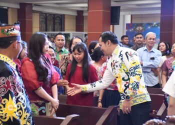 Natal Jadi Momentum Perkuat Solidaritas dan Silaturahmi Antarumat Beragama di Pulang Pisau