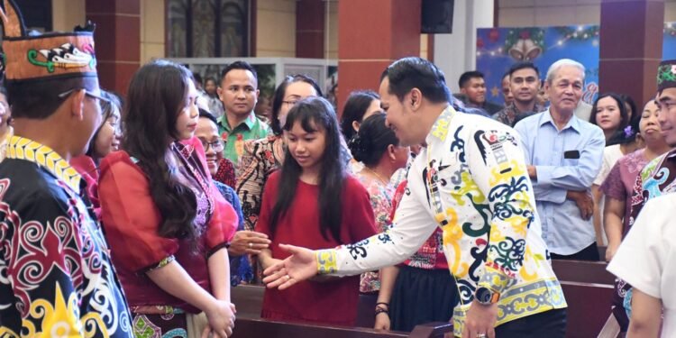 Natal Jadi Momentum Perkuat Solidaritas dan Silaturahmi Antarumat Beragama di Pulang Pisau