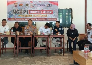Polres Kapuas Gelar Ngopi Bareng Media, Kasat Resnarkoba Tekankan Komitmen Perangi Narkoba