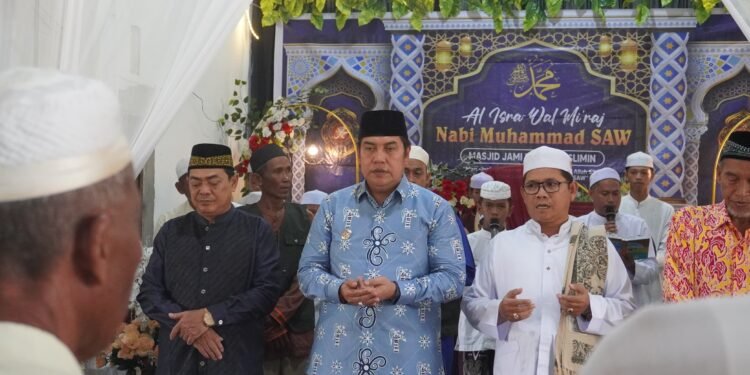 Safari Isra Mikraj, Wabup Pulang Pisau Ajak Perkuat Iman dan Ketakwaan