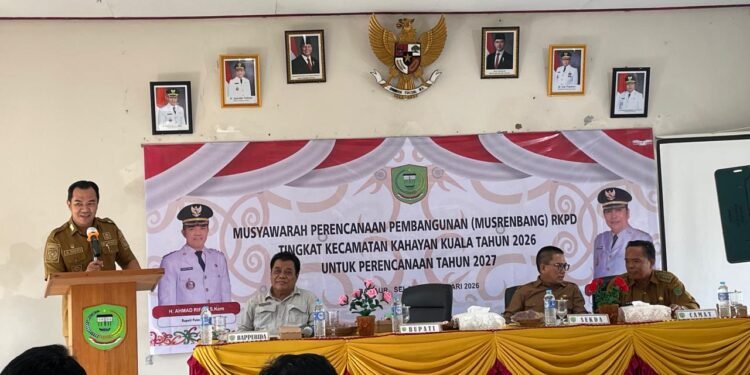 Usulan Desa Jadi Kunci RKPD 2027, Bupati Pulang Pisau Ingatkan Jangan Ada Pembangunan Mangkrak