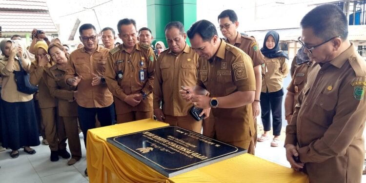 Resmikan Puskesmas Bahaur Hilir, Bupati Ahmad Rifa’i: Pelayanan Kesehatan Harus Semakin Ditingkatkan