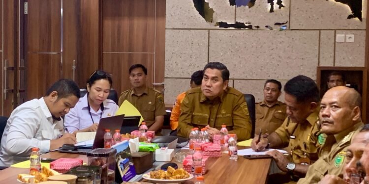 Percepat Penanganan Titik Rawan Longsor, Wabup Ahmad Jayadikarta Koordinasi ke BWS II Kalteng