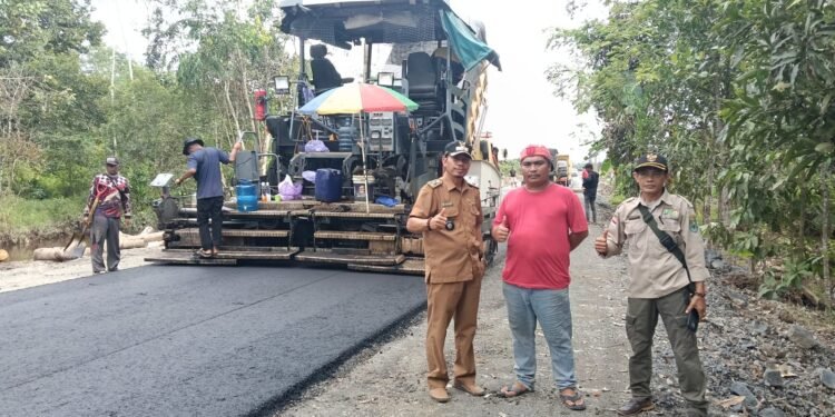 Kades Pulau Kaladan Apresiasi Pembangunan Infrastruktur dari Pemkab Kapuas