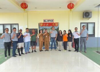 Pastikan Patuh Regulasi, DLHK Kapuas Turun ke PT Lifere Agro Kapuas