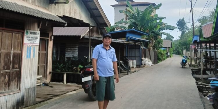 Nikmati Jalan Mulus, Kepala Desa Terantang: Serasa Tinggal di Kota