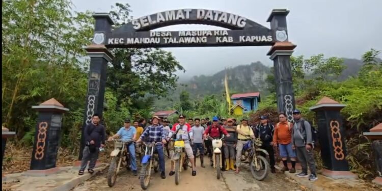 Pemkab Kapuas Rencanakan Buka Akses Jalan Darat Masupa Ria–Manyarung