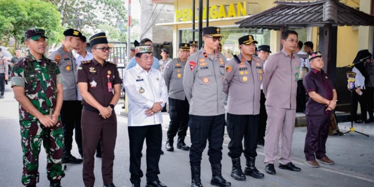 Bupati Kapuas Sambut Wakapolda Kalteng, Perkuat Sinergi Keamanan Daerah