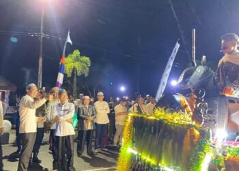 Takbiran di Pulang Pisau Semarak, Festival Gema Takbir Ramaikan Malam Idulfitri