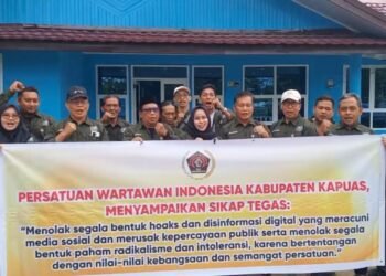 PWI Kapuas Tegaskan Sikap: Tolak Hoaks dan Radikalisme