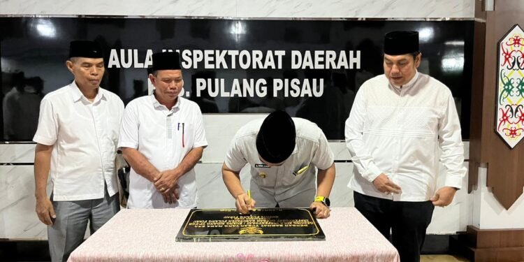 Perkuat Pengawasan, Bupati Rifa’i Resmikan Aula dan Ruang Sidang TP-TGR Inspektorat