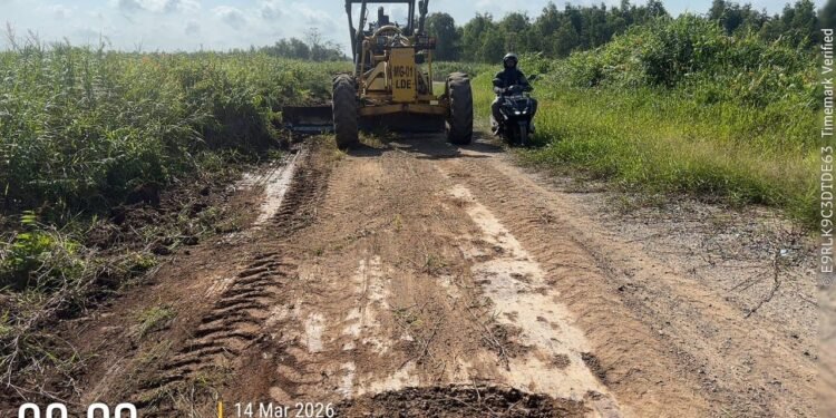 Pemkab Kapuas Bergerak Cepat Tangani Jalan Rusak Lupak–Terusan Mulya