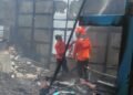 Enam Rumah Terbakar di Jalan Anggrek Kuala Kapuas, 8 KK Terdampak