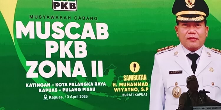Bupati Wiyatno Ajak PKB Bersinergi Membangun Kapuas