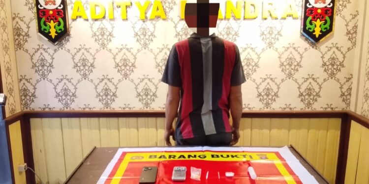 Polisi Bekuk Terduga Pengedar Sabu di Kecamatan Kapuas Hulu