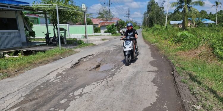 Jalan Sumatera Kuala Kapuas Segera Diperbaiki, DPUPR Siapkan Penanganan Tahun Ini