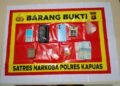 Satresnarkoba Polres Kapuas Ringkus Pengedar Sabu di Timpah, Polisi Sita Timbangan dan Uang Tunai