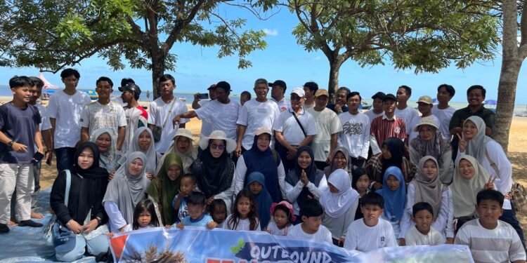 Perkuat Kekompakan Pengurus, DPD LDII Kapuas Gelar Outbound Team Building di Pantai Batakan Baru