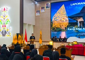 Ketua Perwapus PSHT Kalteng Puji Kemegahan Aula Kantor Bupati Kapuas