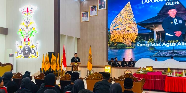 Ketua Perwapus PSHT Kalteng Puji Kemegahan Aula Kantor Bupati Kapuas